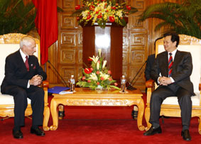 Thủ tướng Nguyễn Tấn Dũng tiếp Tổng Giám đốc Tổ chức Di cư quốc tế